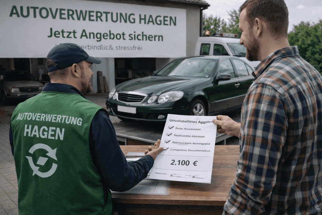 Jetzt Angebot sichern – Ihr direkter Einstieg in die Autoverwertung Viersen